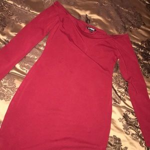 Express off shoulder dress